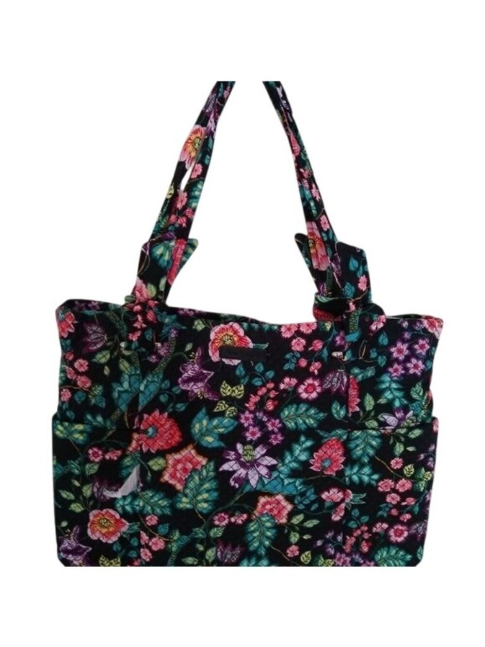 Vera Bradley Hadley Tote Vines Floral